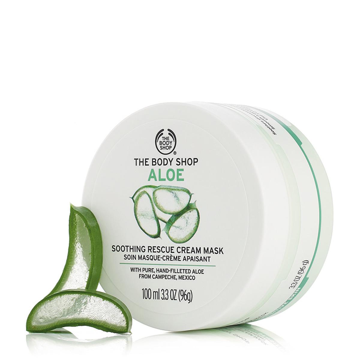 The Body Shop Aloe Soothing Rescue Cream Mask (100ML)