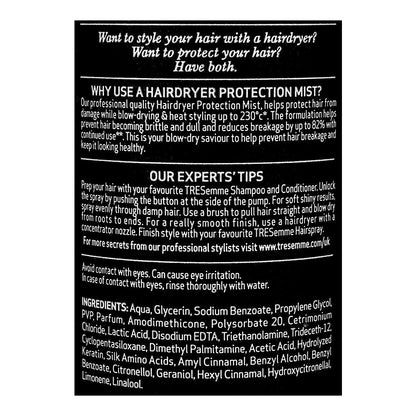 Tresemme Care & Protect Hair Dryer Protection Mist With UV Filter spray 300ml
