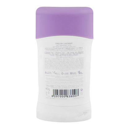 Yardley London English Lavender Anti-Perspirant Deodorant Stick 40g – Long Lasting Soothing Lavender Fragrance with 72H Odor 