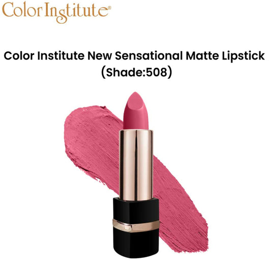 Color Institute New Sensational Matte Lipstick (Shade:508)