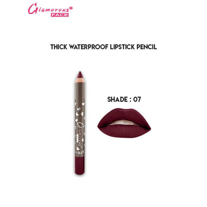 Glamorous Face Thick WaterProof LipStick Pencil (SHADE 07)