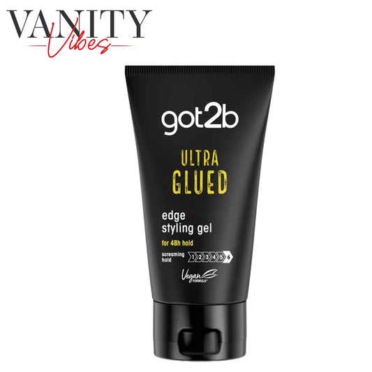 Schwarzkopf Got2b Glued Ultra Styling Hair Gel 150ml Extra Strong Hold & Long-Lasting Style