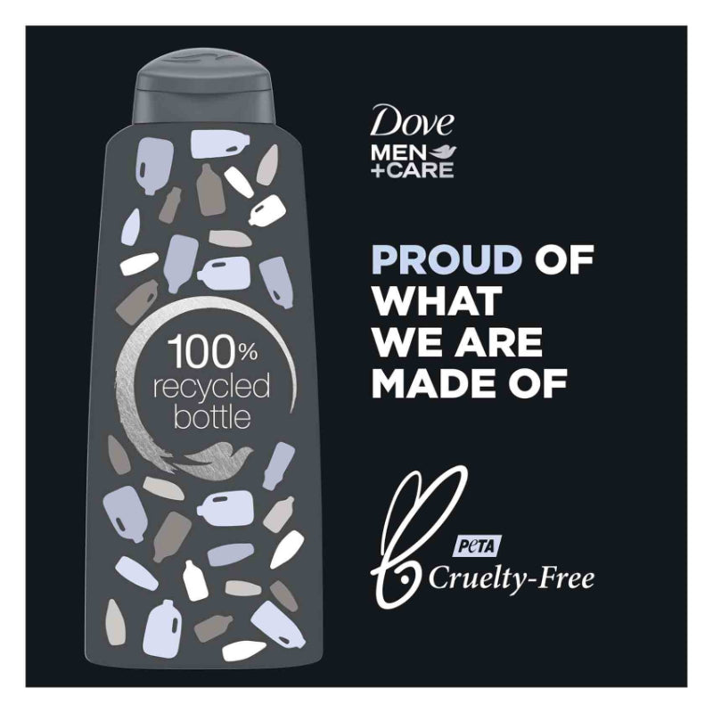 Dove Men+Care Cooling Relief Cleansing Shampoo with Menthol 603ml