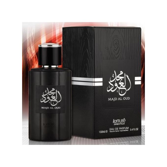 La Muse Majd Al Oud Eau de Parfum 100ml For Men (Rich & Luxurious Oud Fragrance)