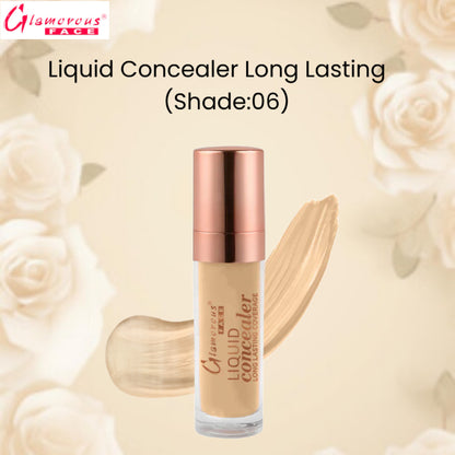 Glamorous Face Liquid Concealer Long Lasting (Shade:06)
