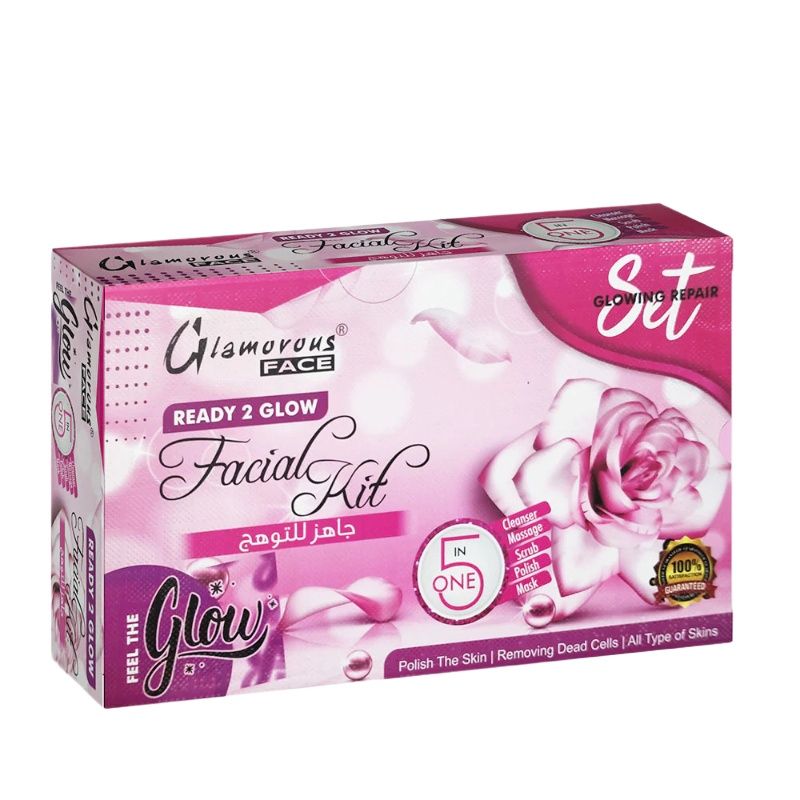 Glamorous Face 5 In 1 Ready 2 Glow Facial Kit