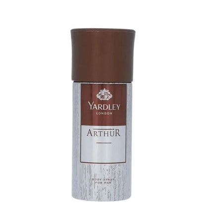 Yardley London Arthur for Men Body Spray 150 ml Masculine Fragrance & Long-Lasting Freshness