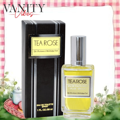Tea Rose By Perfumers Workshop Eau De Toilette 28ml For Women USA Made