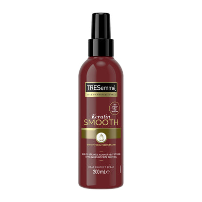 TRESemmé Keratin Smooth Heat Protection Spray 200ml Frizz Control & Heat Defense
