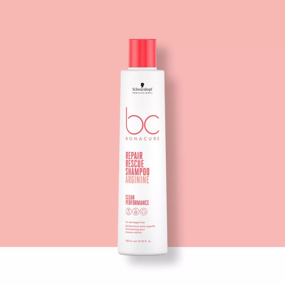 Schwarzkopf BC Bonacure Repair Rescue Shampoo Arginine 250ml Strengthening & Damage Repair Hair