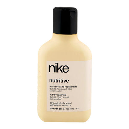 Nike Nutritive Shower Gel 400ml – Deep Cleansing Body Wash for Men & Women with Long Lasting Fresh Fragrance, Nourishing Care
