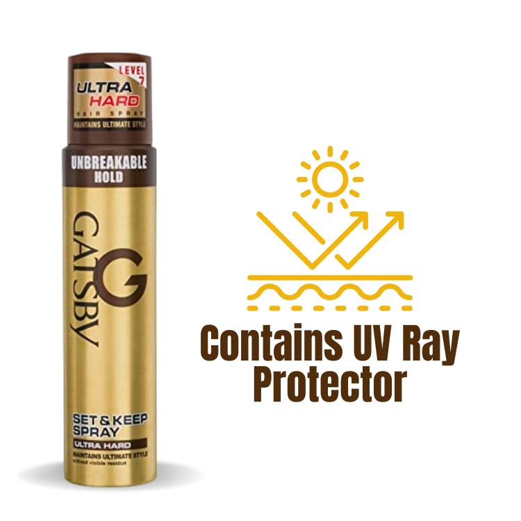 Gatsby Set & Keep Ultra Hard Spray 250ml