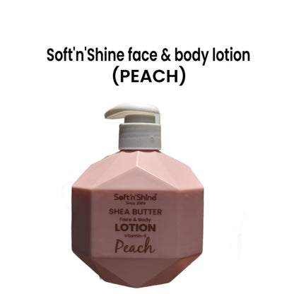 Soft'n'Shine face & body lotion (PEACH)