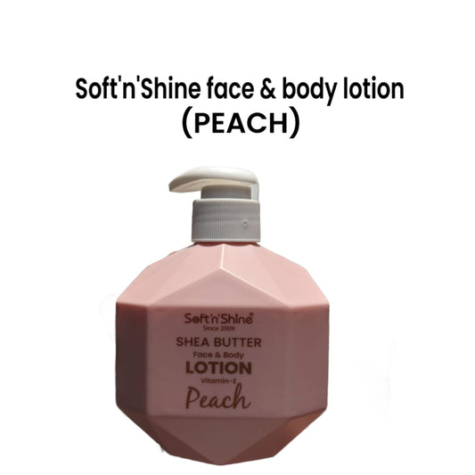 Soft'n'Shine face & body lotion (PEACH)
