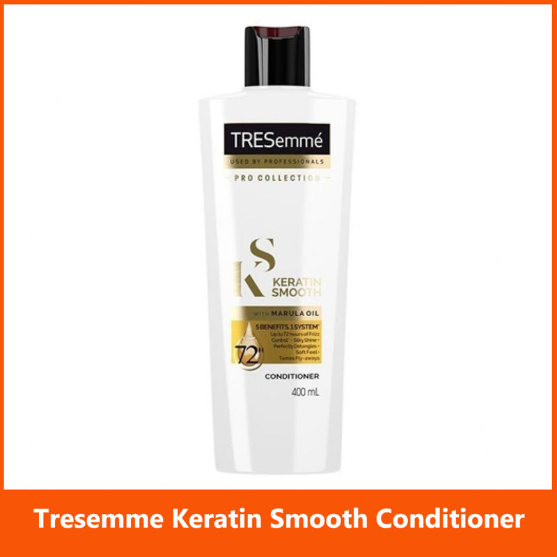 Tresemme Keratin Smooth with Marula Oil 72H Conditioner 400ml