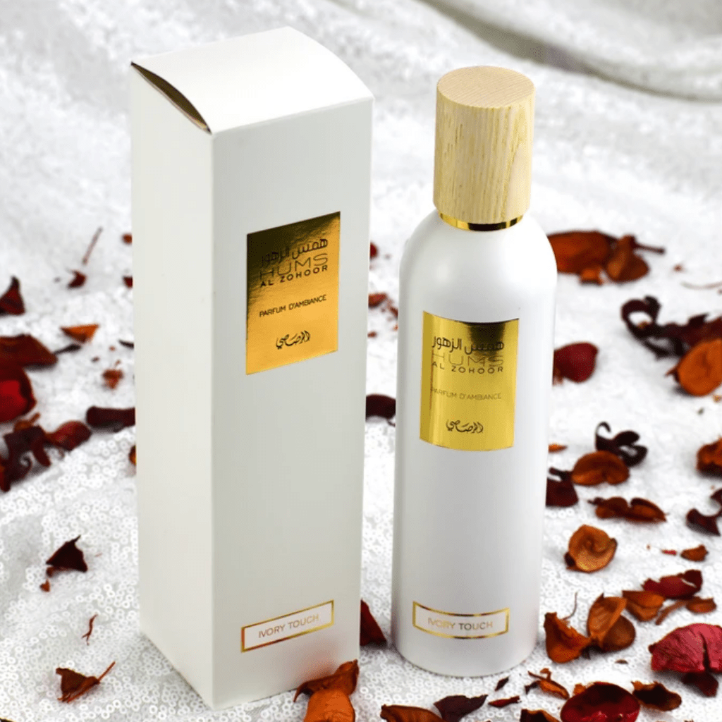 Hums Al Zuhoor by Rasasi Ivory Touch Air Freshener 250ml