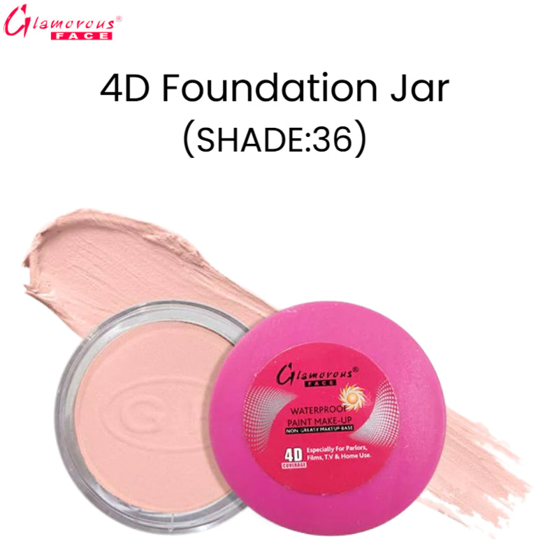 Glamorous Face 4D Foundation Jar (Shade:36)