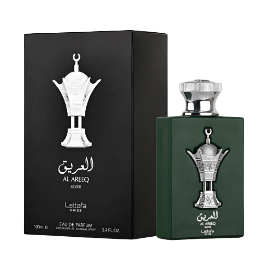 Lattafa Pride Al Areeq Silver Eau De Parfum 100ml – Long Lasting Luxury Unisex Fragrance for Men & Women