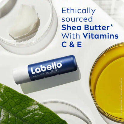 Labello 24H+ Moisture SPF 15 Men Active Lip Balm 4.8g