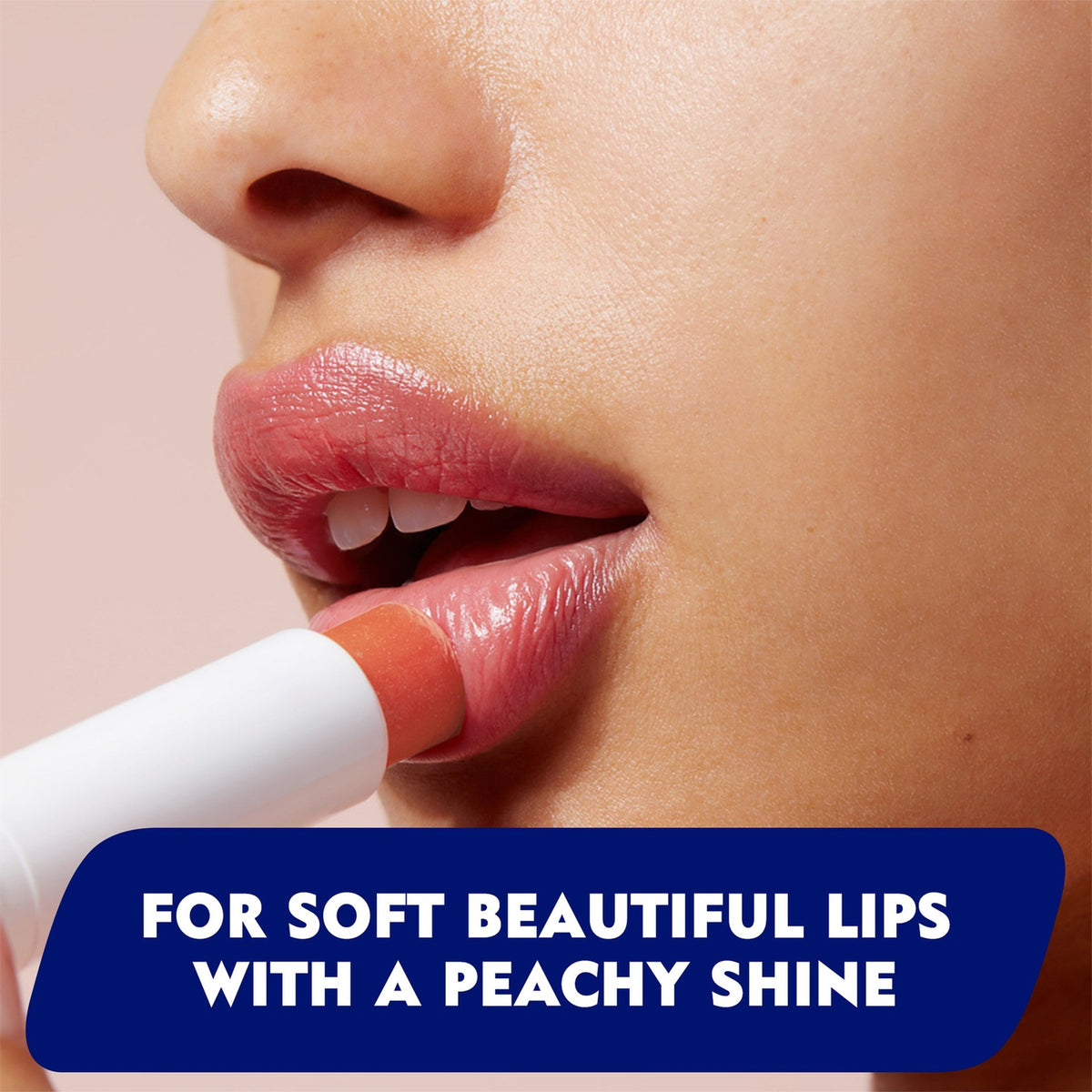 Labello 24H+ Moisture Peach Shine Lip Balm 4.8g