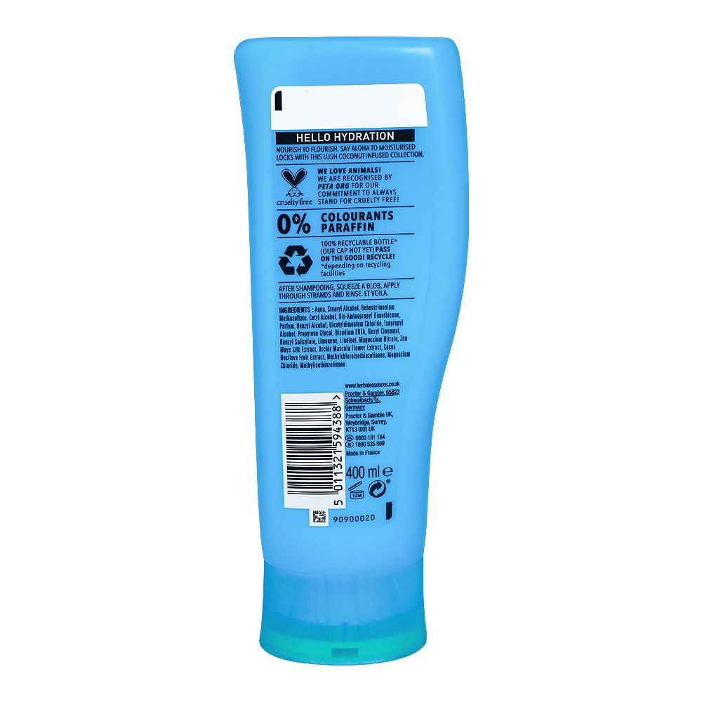 Herbal Essences Hello Hydration Coconut Extract Conditioner 400ml