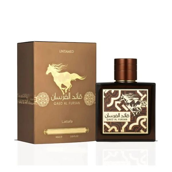 Lattafa Qaed Al Fursan Untamed Eau de Parfum 100ml Long Lasting Arabian Perfume for Men & Women
