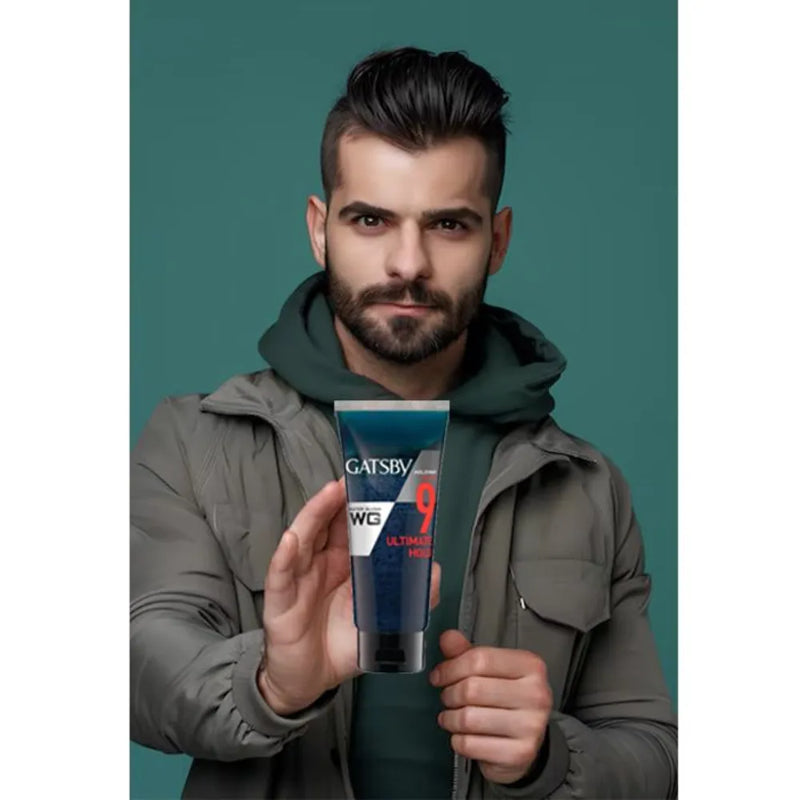 Gatsby Water Gloss Ultimate Hold Level 9 Hair Gel 100g