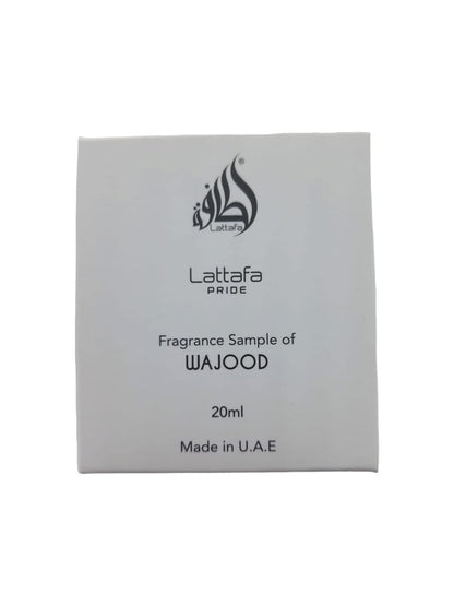 Lattafa Wajood Eau de Parfum Trial Size, 20ml/0.67oz (Unisex)