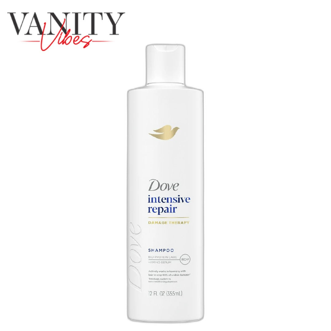 Dove Damage Therapy Intensive Repair Shampoo 355ml (12 oz) - Bio-Protein Care Technology & Amino Serum (USA)