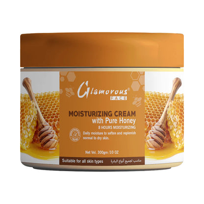 Glamorous Face Moisturizing Cream Jar 300gm (Pure Honey)
