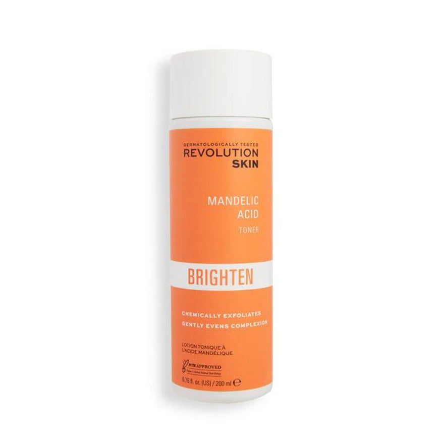Revolution Skincare Mandelic Acid Toner 200ml Gentle Exfoliation & Brightening