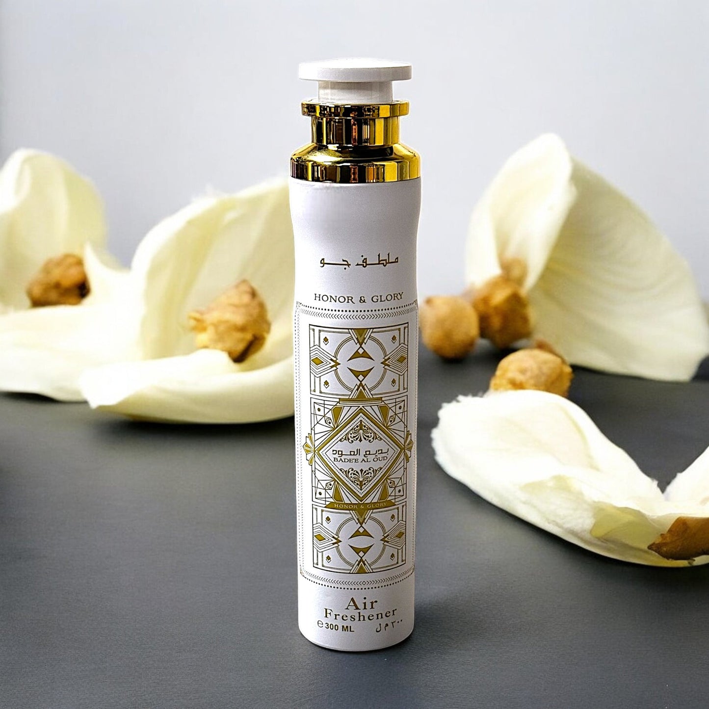 Lattafa Badee Al Oud Honor & Glory Air Freshener 300 ml Rich Oud Home Fragrance & Long‑Lasting Freshness