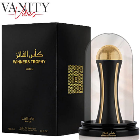 Lattafa Winners Trophy Gold Pride Eau De Parfum 100ml Rich Woody & Spicy Masculine Fragrance