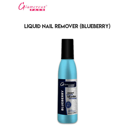Glamorous Face Liquid Nail Remover Large 150ml (BLUEBERRY)