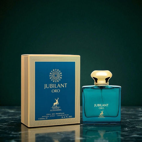 Maison Alhambra Jubilant Oro Eau de Parfum for Men 100ml Long-Lasting Elegant Masculine Fragrance