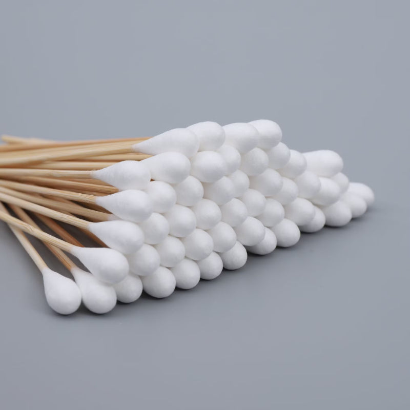 Cotton Buds 100% Pure Cotton Personal Care Wood Jar 200 pieces