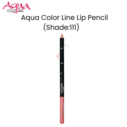 Aqua Color Line Lip Pencil (Shade:111)