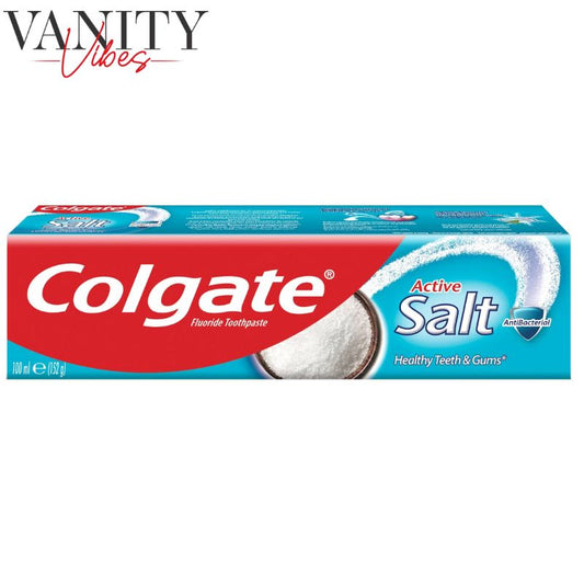 Colgate Active Salt Toothpaste 100ml Strong Teeth & Deep Gum Protection Formula