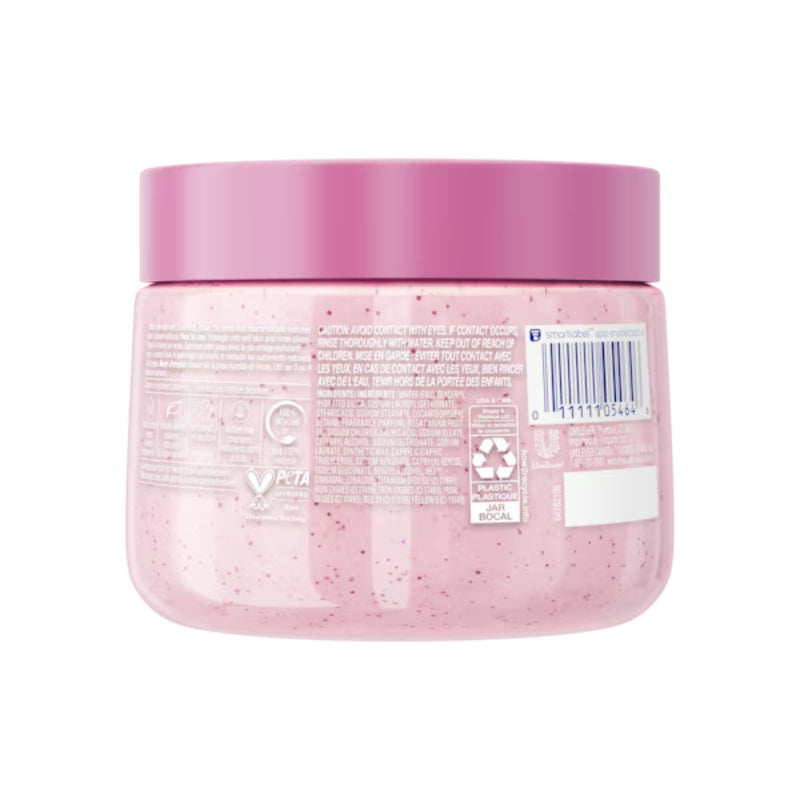 Dove Exfoliating Body Scrub Himalayan Salt & Rose Oil 425g – Gommage Corps Body Polish for Smooth & Soft Skin
