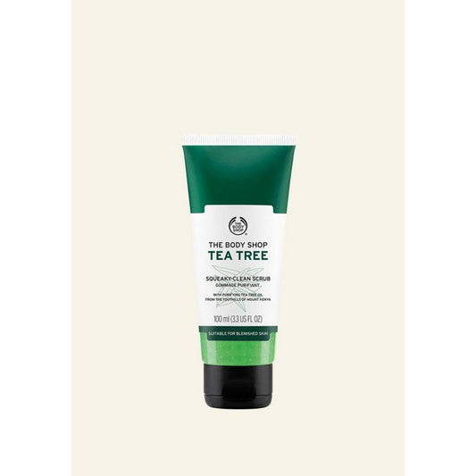 The Body Shop Tea Tree Squeaky-Clean Exfoliating Face Scrub (100ML)