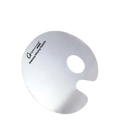 Glamorous Face Foundation & Base Mixing Palette with Spatula Stainless Steel (Large)