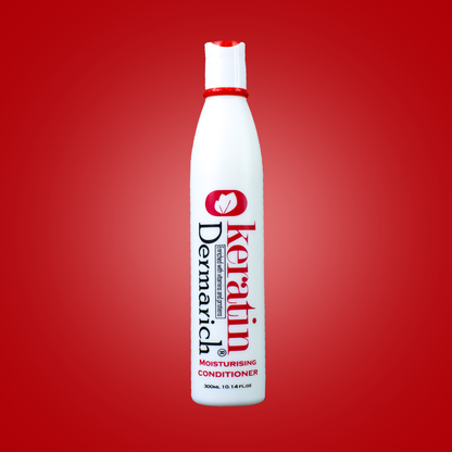 Derma Rich Keratin Moisturizing Conditioner 300ml Smooth & Nourishing Hair Care