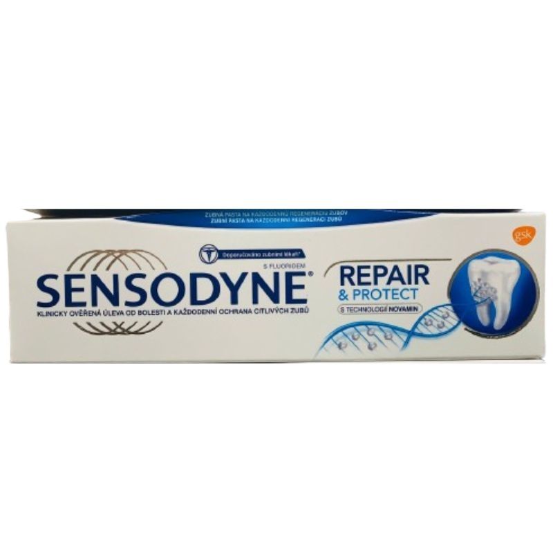 Sensodyne Repair & Protect Toothpaste 75ml Strengthens Enamel & Protects Sensitive Teeth
