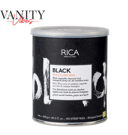 RICA Black Brazilian Wax For Bikini and Sensitive Areas 800ml