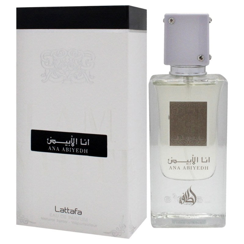 Lattafa Ana Abiyedh Eau de Parfum 60ml - Long Lasting Fresh Unisex Fragrance for Men & Women