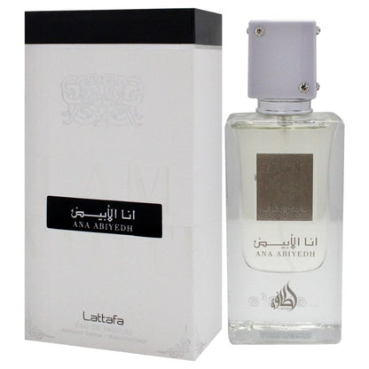 Lattafa Ana Abiyedh Eau de Parfum 60ml - Long Lasting Fresh Unisex Fragrance for Men & Women
