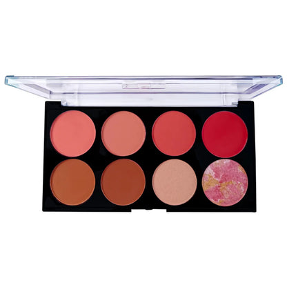 Glamorous Face 8 Color Ultra Blush on Palette (SHADE 02)