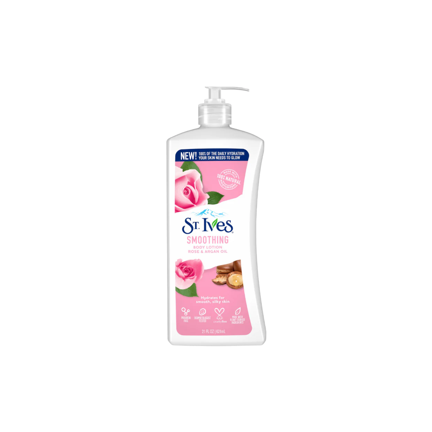 St. Ives Smoothing Body Lotion Rose & Argan Oil 621ml