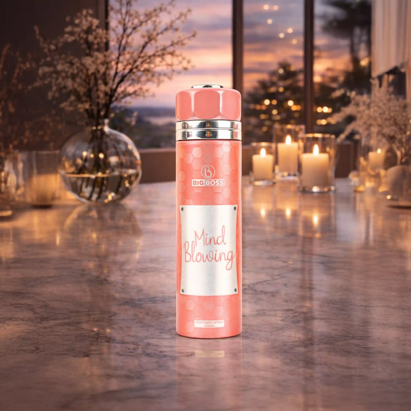 BigBoss Big Boss Mind Blowing Perfumed Spray 250ml - Long Lasting Body Mist for Men & Women, Fresh & Bold Daily Fragrance