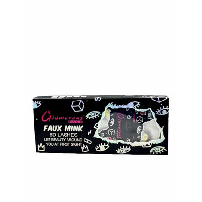 Glamorous Face 8D Mink Hair Eyelashes 10 Pieces (GF 8071)